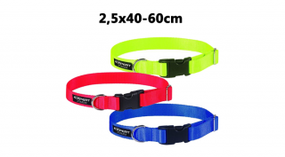418,04 Nylon nyakörv egyszínű 2,5x40-60cm PET EXPERT