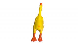 488,33 Kutyajáték-Latex játék csirke hanggal 24cm