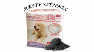 ADC2-1 Assorbipiu kutyapelenka 60x60cm AKTÍV SZÉNNEL 10db/csomag