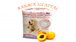 ADC4-1 Assorbipiu kutyapelenka barack illatú 60x60cm 10db/csomag