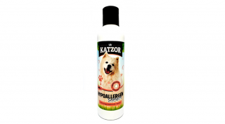 AT001 Katzor Prémium minőségű hypoallergén kutyasampon 200ml