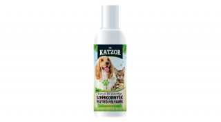 AT010 Katzor Prémium kutya és macska szemkörnyék tisztító folyadék 100ml