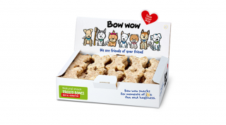 BW305A Kutya jutalomfalat-NATURAL PREBIO csont kollagénnel - Marha és L-karnitin (30db/csomag)