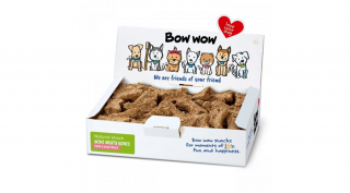BW669 Kutya jutalomfalat - NATURAL MINI HÚSOS csont - sertés és zöldség 1000g