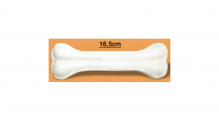 HM83319 Kutya jutalomfalat - Préselt csont kalciumos 16,5cm (25db/csomag)