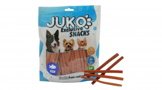 JK10356 Kutya és macska jutalomfalat - Lazac csíkok 250g