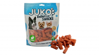 JK11592 Kutya és macska jutalomfalat - Nyúl spirál 2cm 250g