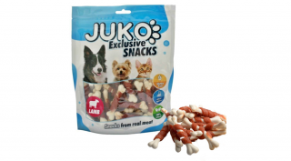 JK12026 Kutya jutalomfalat - Csontos bárány snack  250g