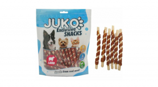 JK13028 Kutya jutalomfalat - Bárányhús kálciumos rúdon 250g