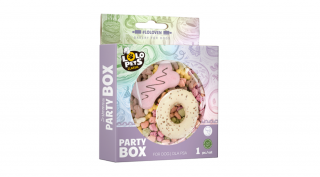 LO75420 Kutya jutalomfalat - Party Box ehető tálban