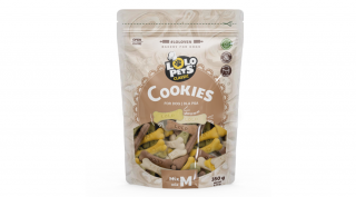 LO80801 Kutya jutalomfalat - Kutyakeksz csont alakú 'M' mix 350g