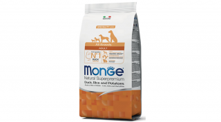 Monge Dog MONOPROTEIN Speciality line All Breeds Adult  kacsa-rizs 2,5kg, 12kg, 15kg