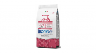 Monge Dog MONOPROTEIN Speciality line All Breeds PuppyJunior marha-rizs 2,5kg, 12kg, 15kg