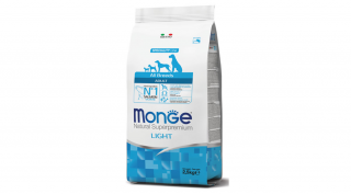 Monge Dog Speciality line All Breeds Adult Light lazac 2,5kg, 15kg