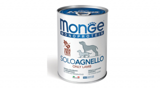 Monge Monoprotein Paté 100% bárány konzerv 400g