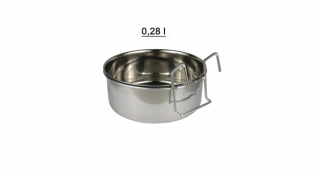 PP51512 Akasztós fém tál madaraknak 0,28L