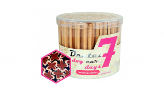 RD-D7011 Kutya jutalomfalat - Dental Dog Care 7days fogtisztító kereszt - lazacos (55db/csomag)