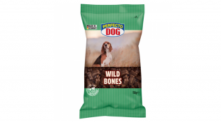 RD12028PE Kutya jutalomfalat - Perfecto Dog vadhúsos csontok 150g (11db/gyűjtő)
