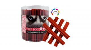 RD16212 Kutya jutalomfalat - Jerky kereszt - marha 13cm (50db/csomag)