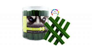 RD16214 Kutya jutalomfalat-Jerky kereszt- mentol 13cm (50db/csomag)