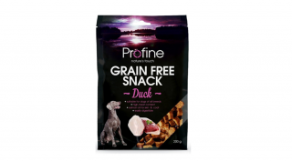 RD16475 Kutya jutalomfalat-Profine Grain Free Snack-kacsa 200g (12db/gyűjtő)