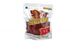 RD16700 Kutya és macska jutalomfalat-Magnum puha kacsamell csíkok XXL pack 500g