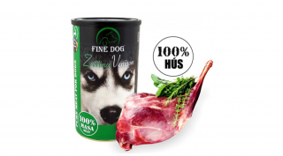 RD344 FINE DOG Kutyakonzerv - VAD 100%-os hústartalommal 1200g (8db/gyűjtő)