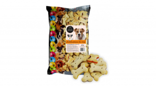 RD7012 Kutya jutalomfalat - Kutyakeksz töltött csont MIX 500g