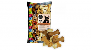 RD7017 Kutya jutalomfalat - Kutyakeksz maxi csont MIX 500g