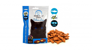 RD8058 Macska jutalomfalat - FINE CAT Exclusive töltött párnák LAZAC 60g
