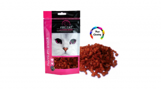 RD989 Macska jutalomfalat - Fine Cat puha kacsadarabok 80g (14db/gyűjtő)