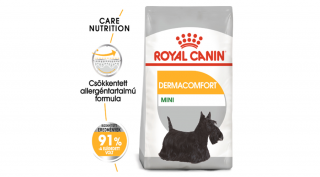 ROYAL CANIN -MINI 1-10 kg DERMACOMFORT 1kg, 3kg, 8kg