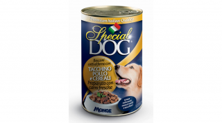 Special Dog Prémium konzerv kutyaeledel Adult - pulyka-tészta 1275g (12db/gyűjtő)