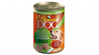 Special Dog Prémium konzerv kutyaeledel Paté Adult borjú-zöldség 400g (24db/gyűjtő)