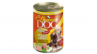 Special Dog Prémium konzerv kutyaeledel Paté Puppy csirke-rizs 400g (24db/gyűjtő)
