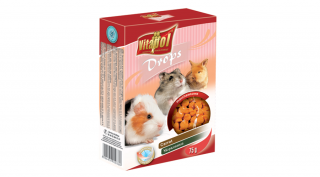 VP1036 Rágcsáló jutalomfalat - Drops rágcsálóknak - répa 75g