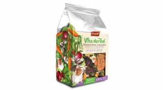 VP4101 Rágcsáló jutalomfalat - VITA HERBAL Szárított zöldség ^patch^ rágcsálóknak 100g