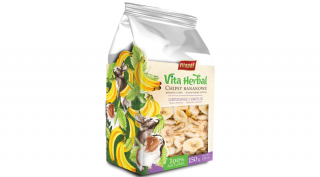 VP4112 Rágcsáló jutalomfalat-HERBAL Banán chips rágcsálóknak 150g