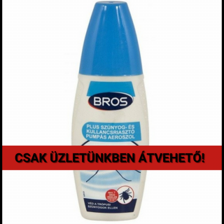 Bros Szúnyog- és kullancsriasztó pumpás aeroszol (50ml)