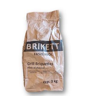 Faszén BRIKETT! 3 kg