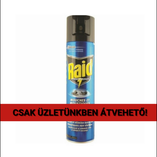 Raid légy és szúnyogirtó rovarirtó spray 400ml