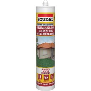 SOUDAL szilikon neutrális transparens 280ml
