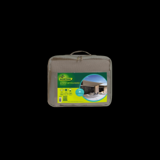SUNNET KIT poliészter napvitorla barna 3,6x3,6x3,6m