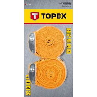 Topex 97X184 rakományrögzítő 5mx25mm/2 db
