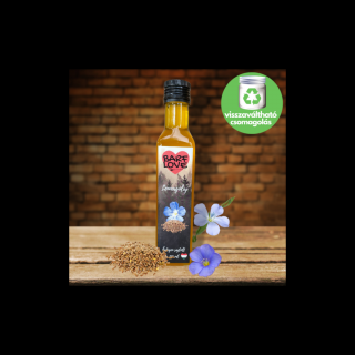 100% Lenmagolaj, hidegen sajtolt, 250 ml - BARF LOVE