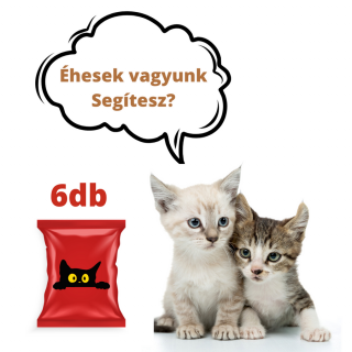 Adomány a Felemás Mancsok – Kölyökmentés részére - Alutasakos kölyökmacska eledel (donation to Puppy rescue - wet food for kittens) 6 db