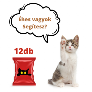 Adomány a Mancsmentő Állatvédő Egyesület részére - Alutasakos kölyökmacska eledel 12 db