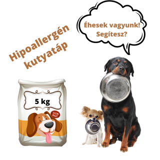 Adomány a Mancsmentő Állatvédő Egyesület részére - Hipoallergén táp 5 kg