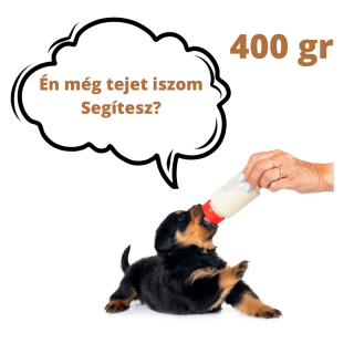 Adomány a Mancsmentő Állatvédő Egyesület részére - tejpótló tápszer kutyáknak BabyDog Milk 400 gr