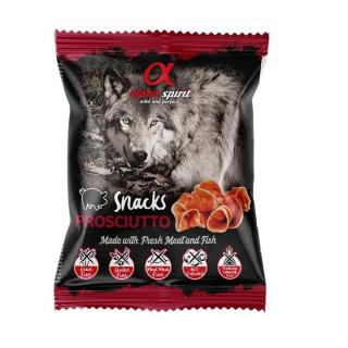 Alpha Spirit Sonkás félnedves snack kockák 50g